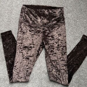 Lululemon wunder lounge velvet legging
